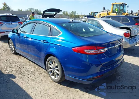2017 Ford Fusion Hybrid Se из США, поврежденный, VIN 3FA6P0LU8HR384681